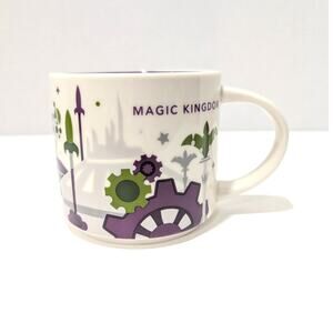 Starbucks Coffee Mug Magic Kingdom 'You Are Here' 14oz No Box